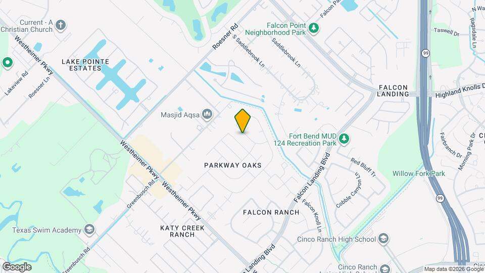 25231 Calico Woods Ln Map and Location Details