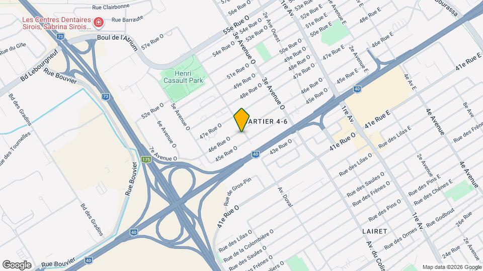 4595 4E Av O Map and Location Details