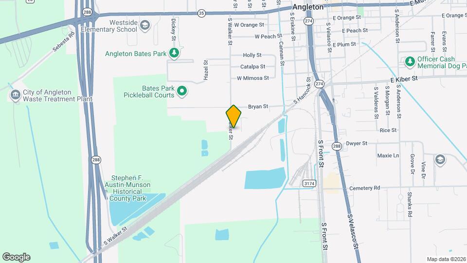 941 S Walker St Map and Location Details