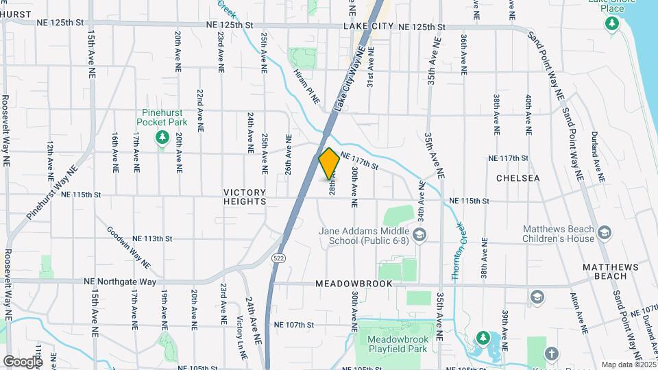 11517 28th Ave NE Mapa y Detalles de la Ubicación