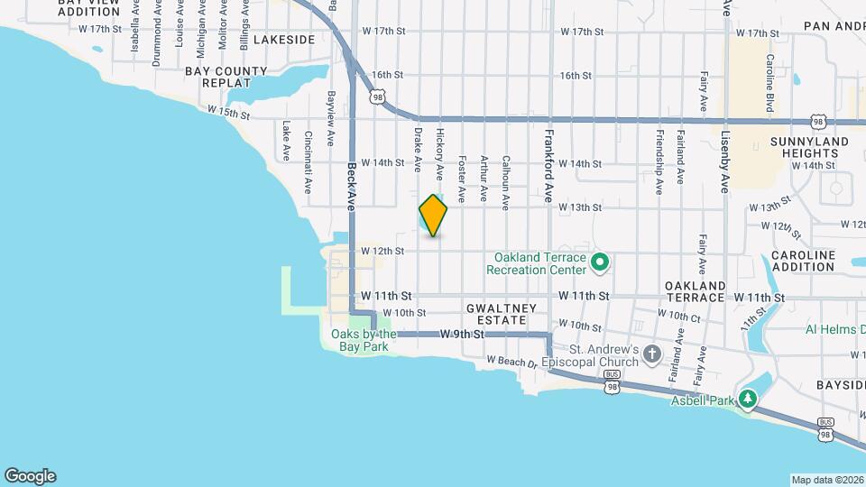 2602 W 12th St Map and Location Details