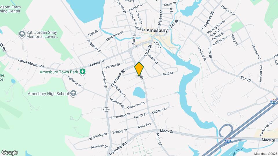 177 Main St, Unit 177 Main St Amesbury Map and Location Details