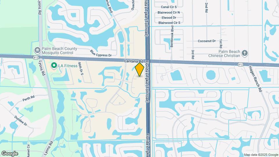 8055 Burlington Ct Map and Location Details