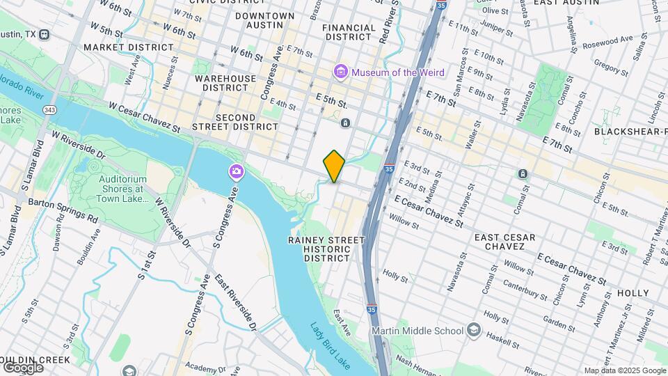 92 Red River St Map and Location Details