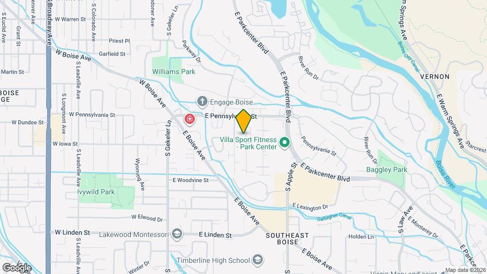 2133 S Amy Ave Map and Location Details