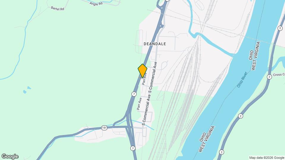 121 Parr Ave Map and Location Details