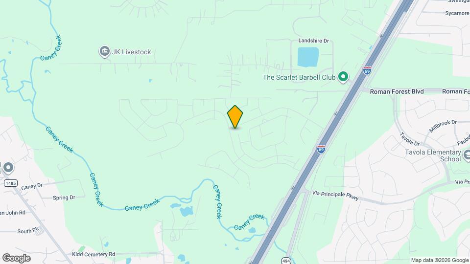 18506 Cepagatti Dr Mapa y Detalles de la Ubicación