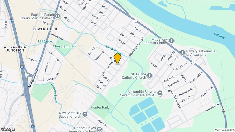 Bethel Apartments Community Room and Nearby Alexandria Apartments For Rent Alexandria, LA