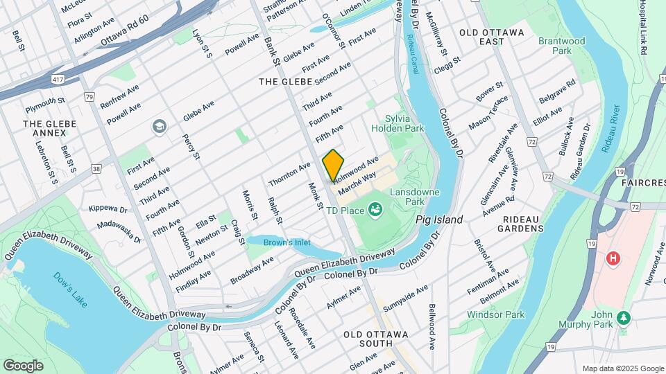 118-118 Holmwood Ave Map and Location Details