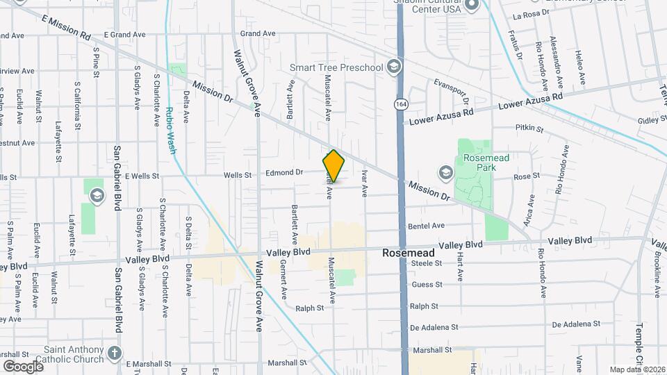 4302 Muscatel Ave Mapa y Detalles de la Ubicación