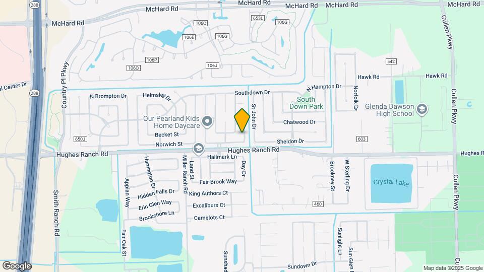 1126 Eastbourne Ln Map and Location Details