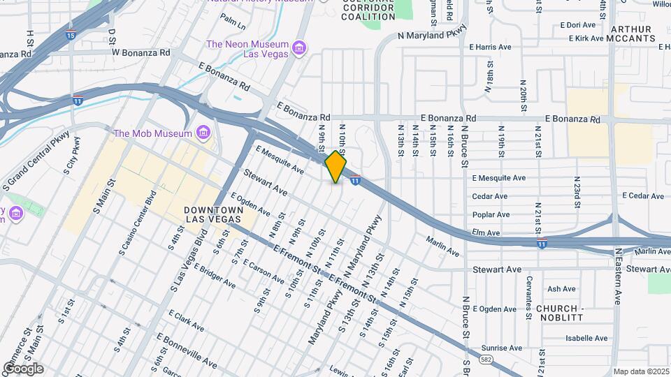 339 N 10th St Map and Location Details
