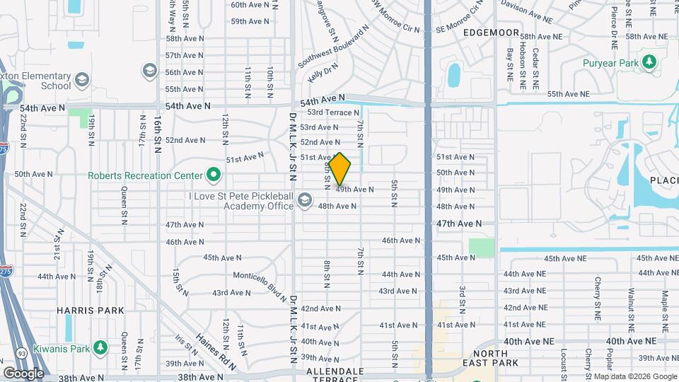 768 49th Ave N Map and Location Details