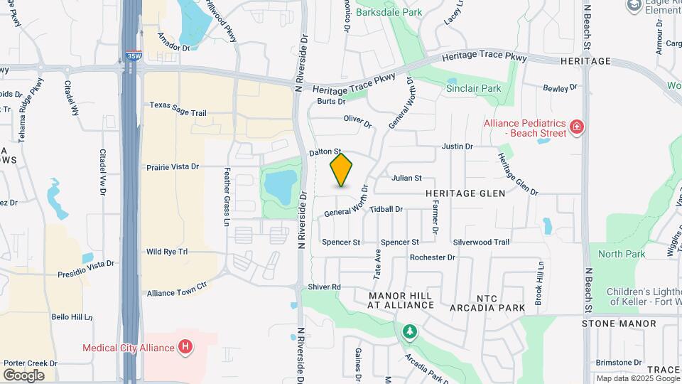 3701 Burgee Ct Map and Location Details