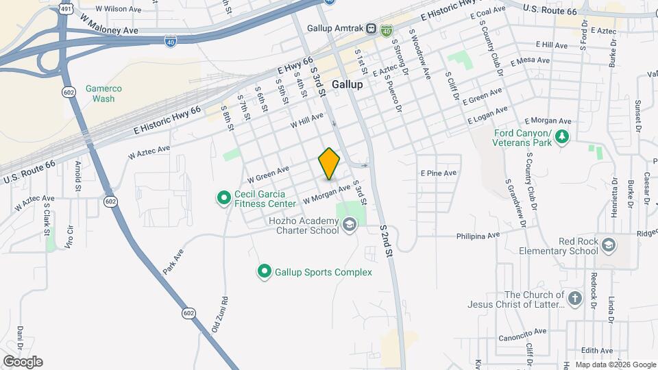 402 W Morgan Ave, Unit 402 W. Morgan Ave. Apt. B Mapa y Detalles de la Ubicación