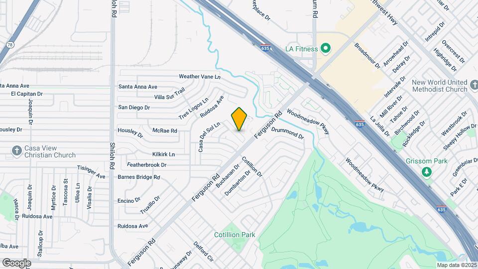 3839 Casa Del Sol Ln Map and Location Details