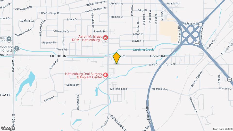 1401 S 26th Ave Map and Location Details