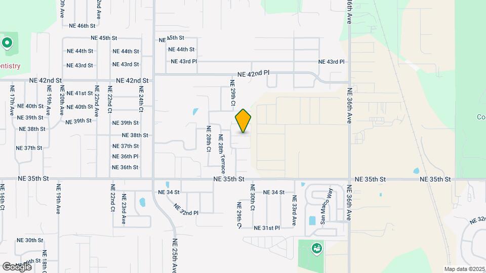 3084 NE 38th St Map and Location Details