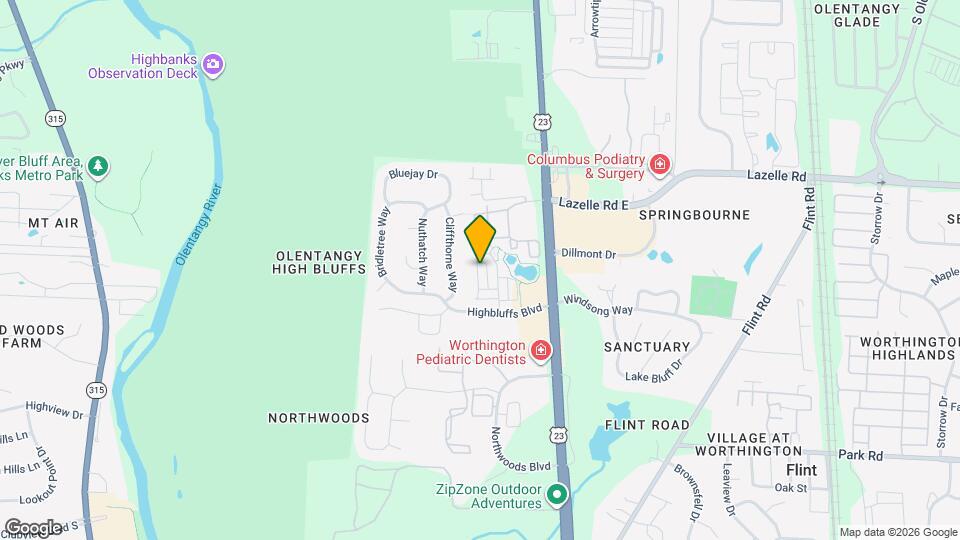 8326 Bruntsfield Rd Map and Location Details