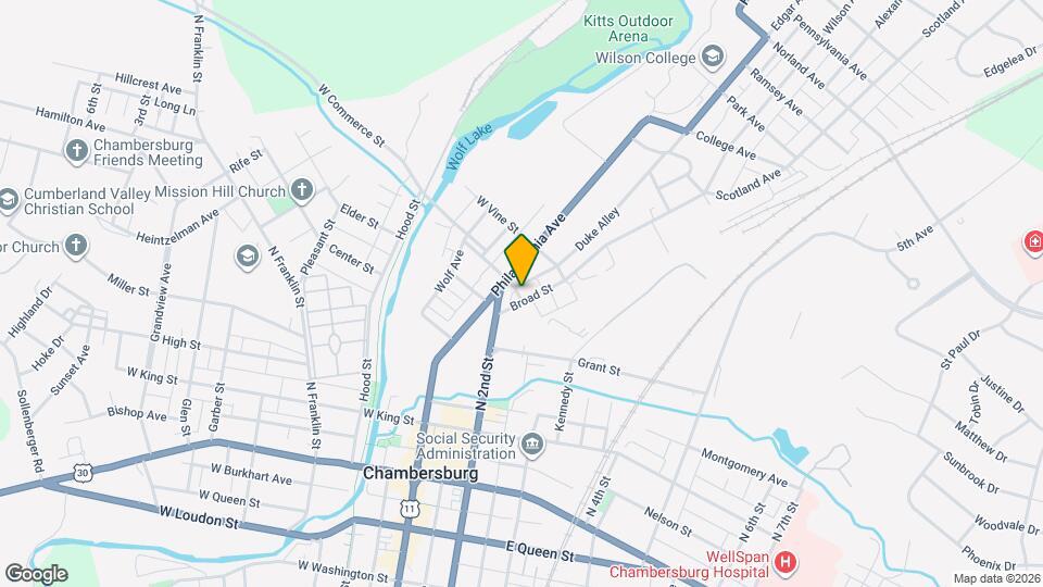 133 E Commerce St Map and Location Details