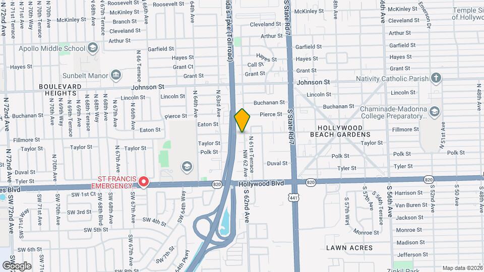 6200 Fillmore St Mapa y Detalles de la Ubicación