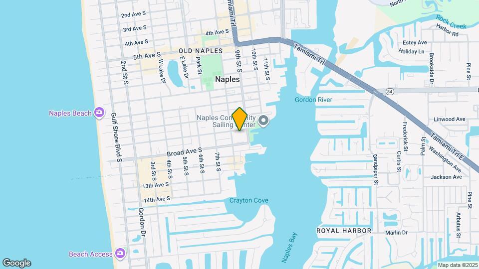 Bayside Villas Map and Location Details