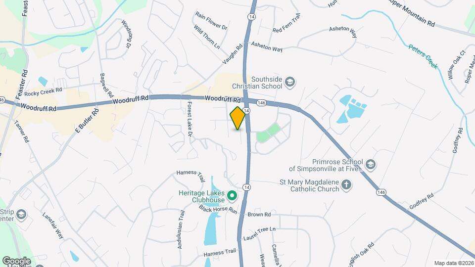 206 S Chancelor Dr Map and Location Details