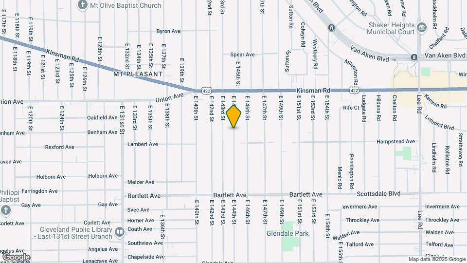 3594 E 144th St Map and Location Details