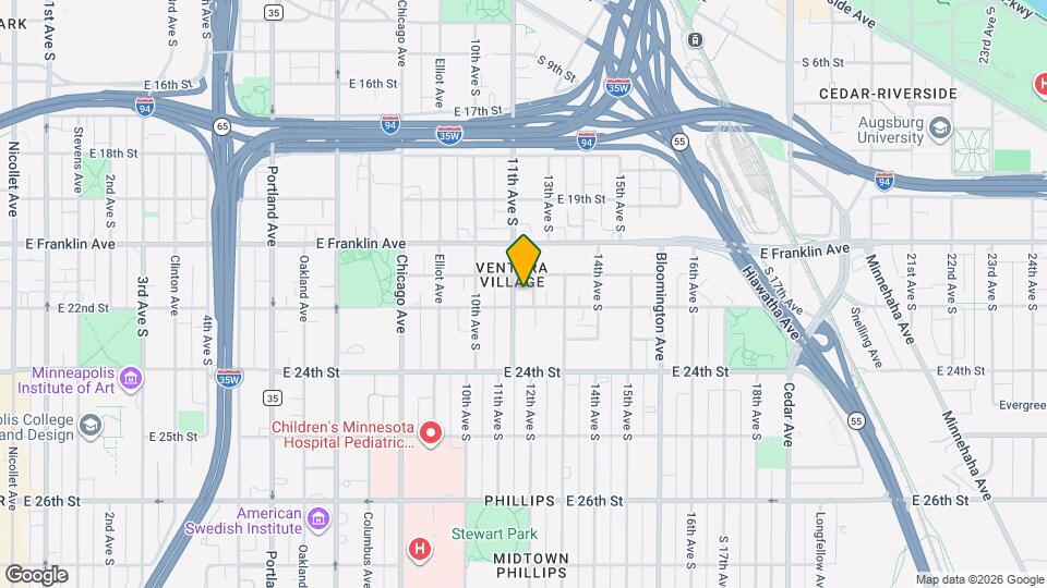 2113 11th Ave S Map and Location Details