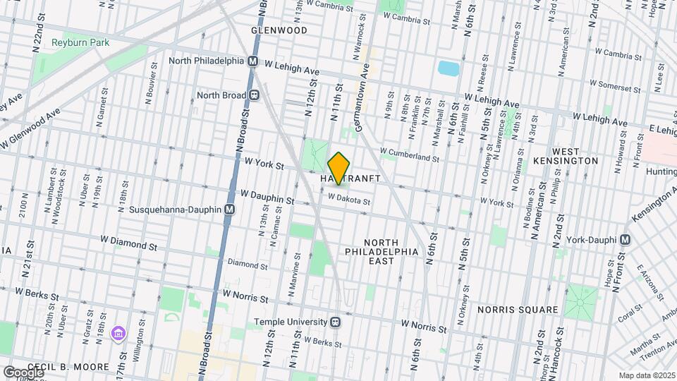 1010 W Arizona St Map and Location Details