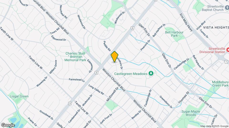 5958 Greensboro Dr Map and Location Details