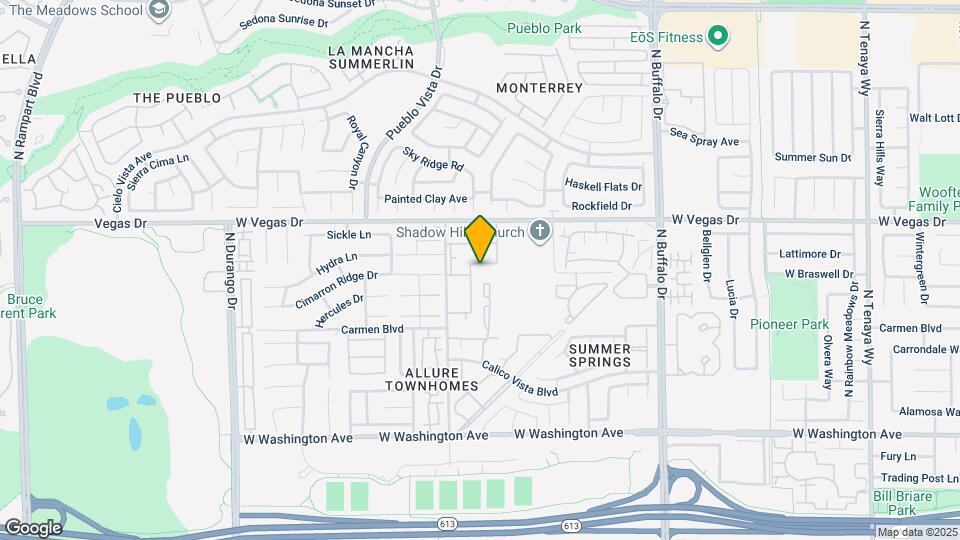 7941 Decker Canyon Dr Map and Location Details