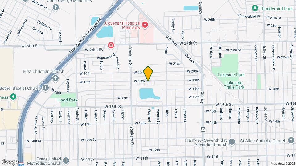 2225 W 19th Map and Location Details