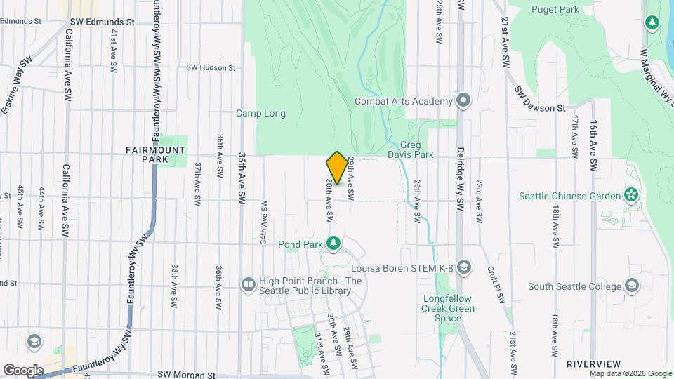 5446 30th Ave SW Map and Location Details