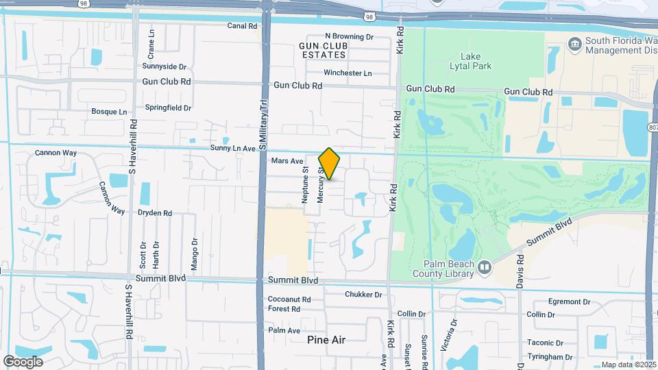 4135 Palm Bay Cir Map and Location Details