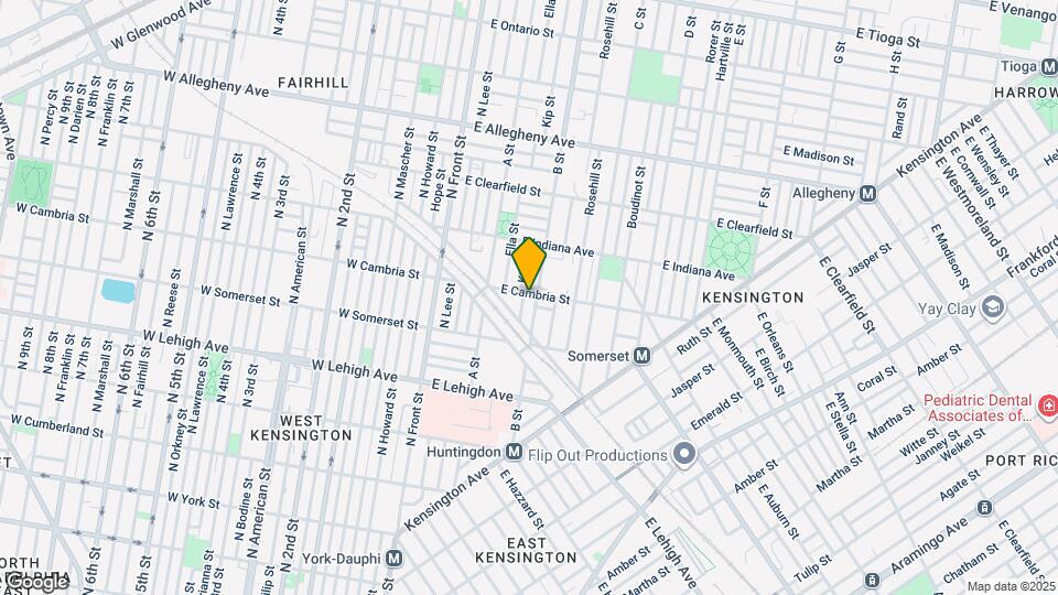 248 E Cambria St Map and Location Details