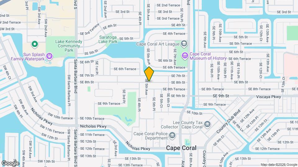 801 SE 5th Ave Map and Location Details