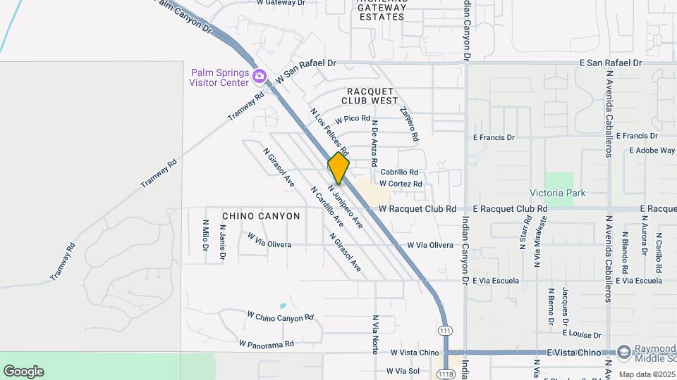 2580 N Junipero Ave Mapa y Detalles de la Ubicación