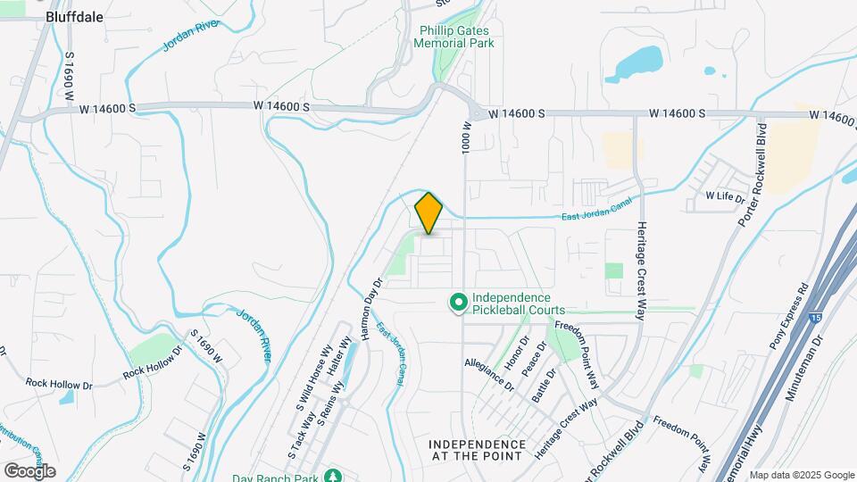 1053 W Narrows Ln Map and Location Details
