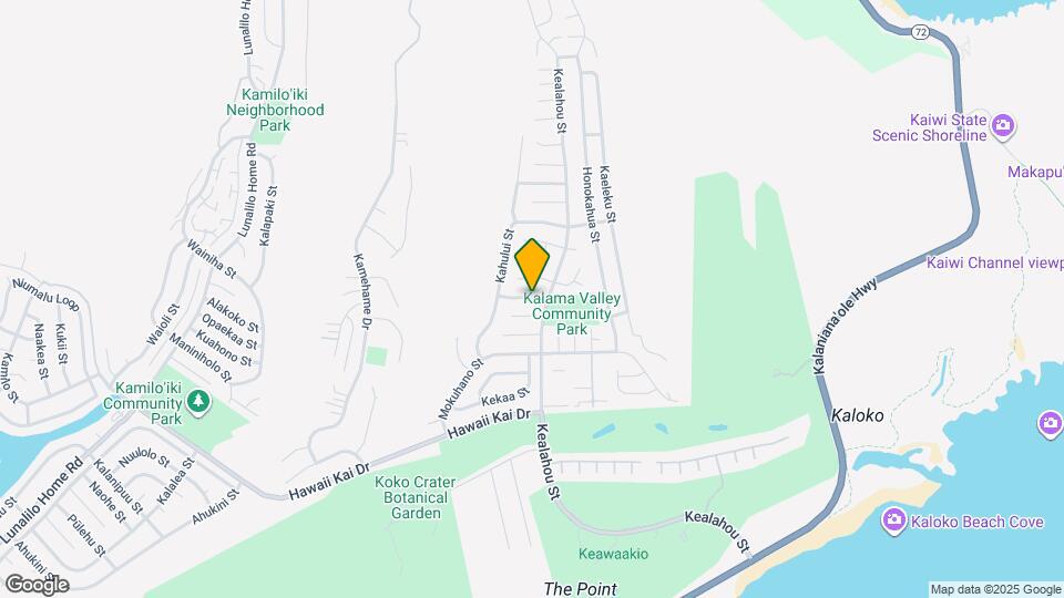 7534 Huialoha St Map and Location Details