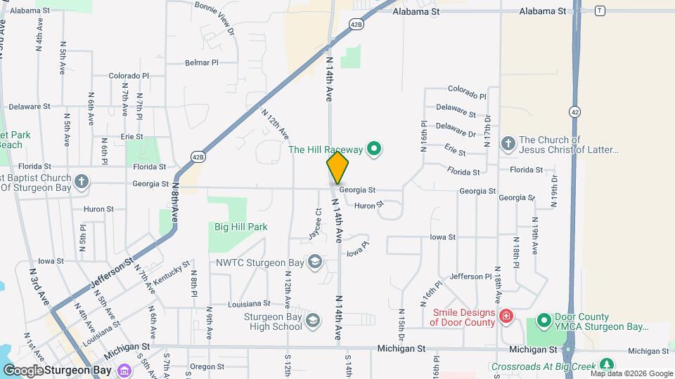 1400 Georgia St Map and Location Details