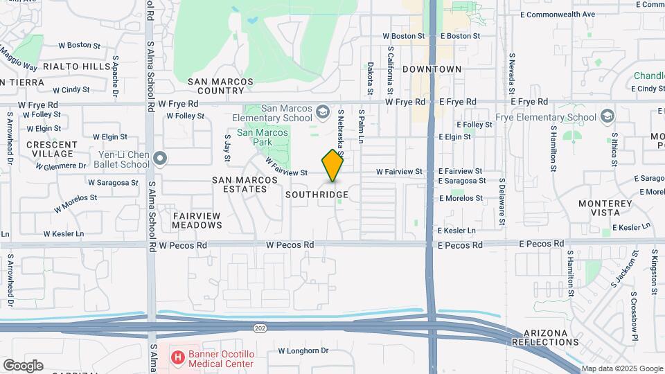 726 S Nebraska St, Unit 150 Map and Location Details