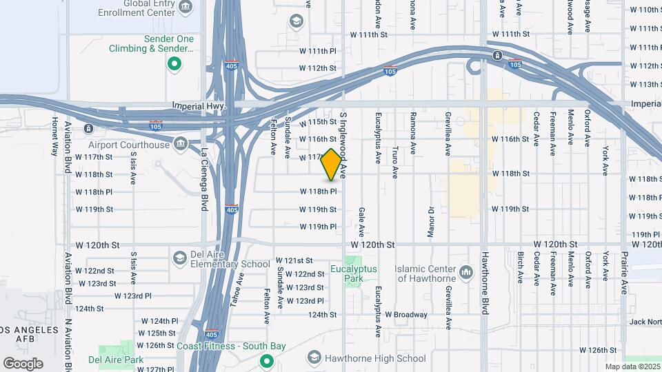 4823 W 118th Pl Map and Location Details