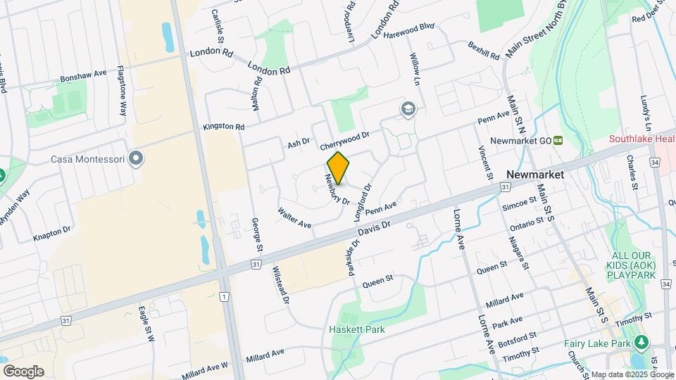 53 Newbury Dr Map and Location Details