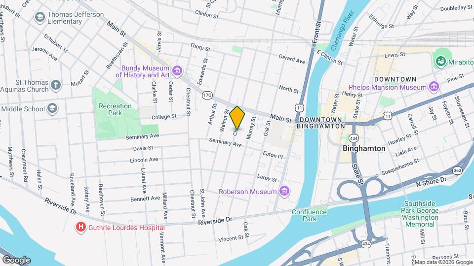 124 Chapin St Map and Location Details