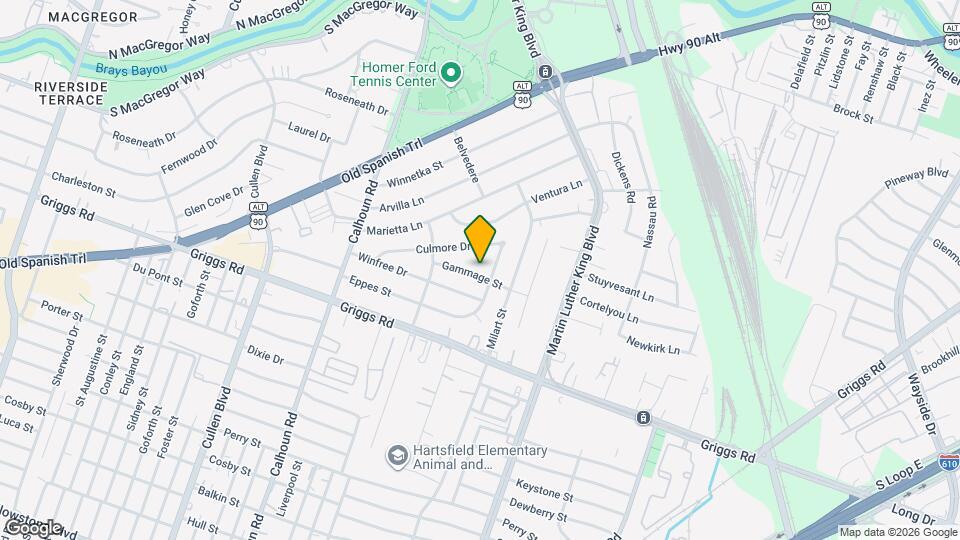 4943 Gammage St Map and Location Details