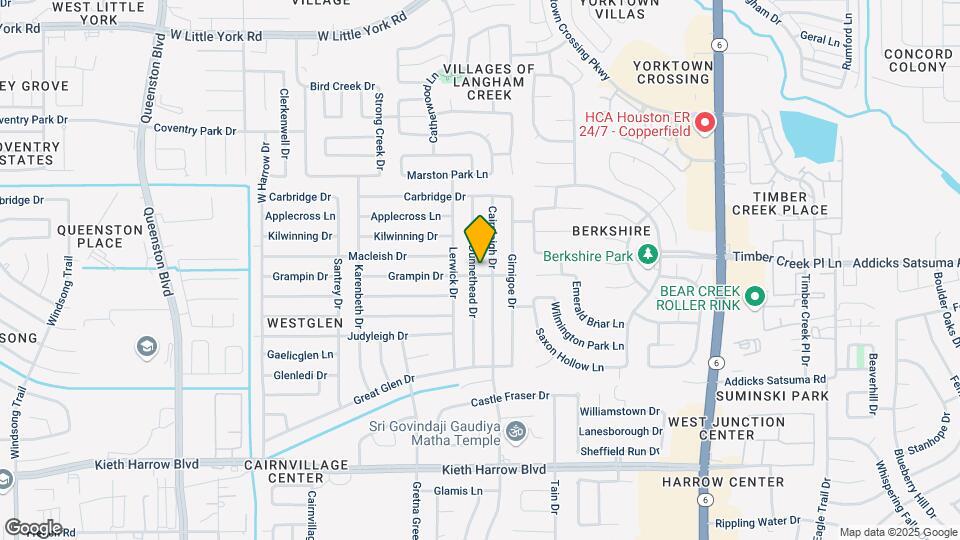 5402 Dunnethead Dr Map and Location Details