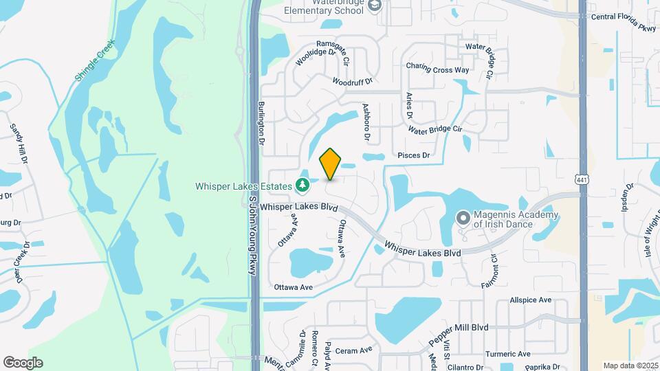 2763 Whisper Lakes Club Cir Map and Location Details