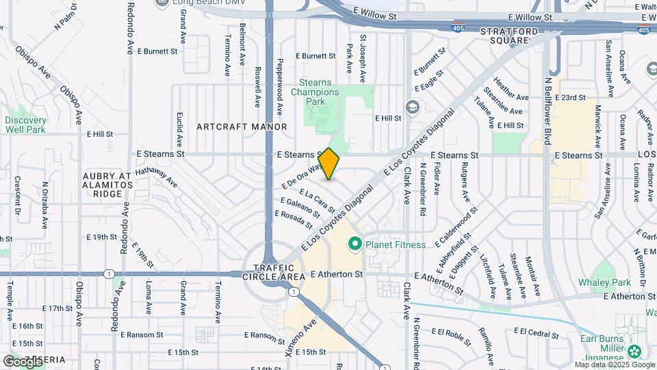 4517 E Lavante St Map and Location Details