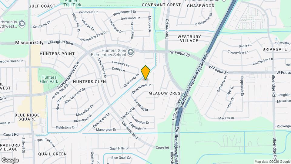 2118 Pepperglen Ct Map and Location Details